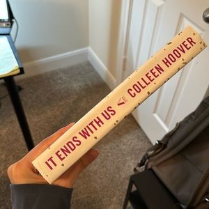 It Ends with Us Book by Colleen Hoover Hard Cover